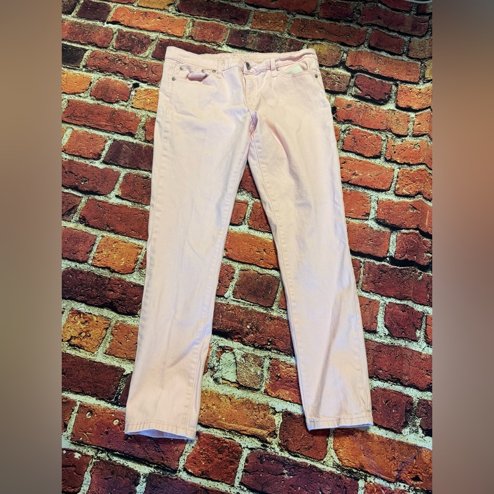 Preowned Rue21 Light Pink Pants Size 12 Waist 34” Inseam 29” Item #PHK6797